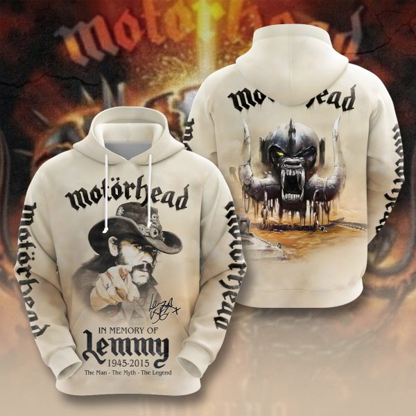 Motörhead Band x Lemmy Kilmister 3D Apparel - MAITM 4326