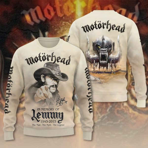 Motörhead Band x Lemmy Kilmister 3D Apparel - MAITM 4326