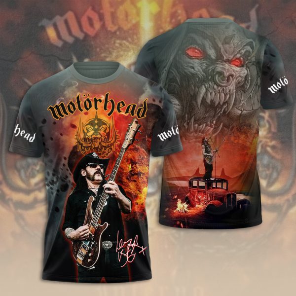 Motörhead Band x Lemmy Kilmister 3D Apparel - HUNGVV 2824