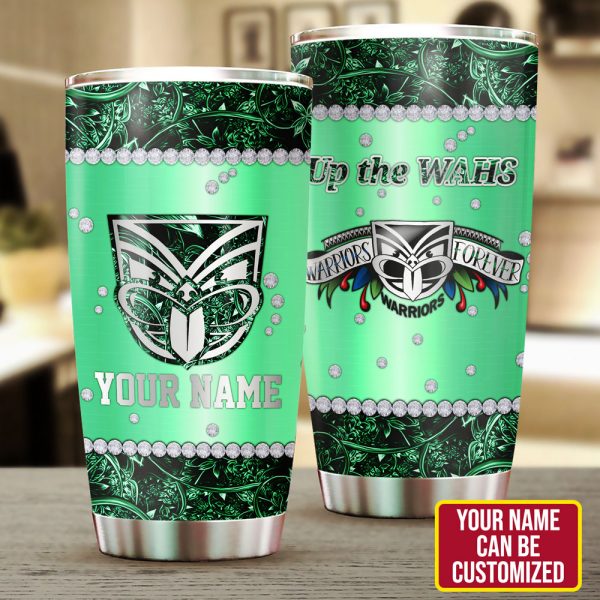 Personalized New Zealand Warriors Tumbler Cup - VANDH 3528