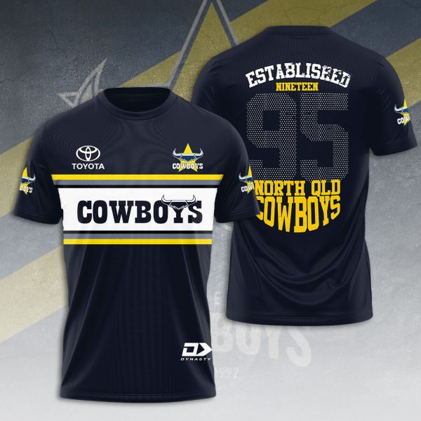 North Queensland Cowboys 3D Apparel - VANDH 3448