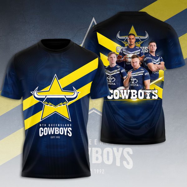 North Queensland Cowboys 3D Apparel - VANDH 3473