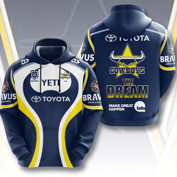 North Queensland Cowboys 3D Apparel - MAITM 8084