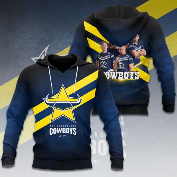 North Queensland Cowboys 3D Apparel - VANDH 3473