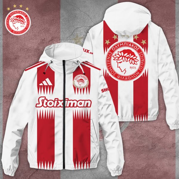 Olympiakos F.C. 3D Windbreaker Jacket - TANTN 8294