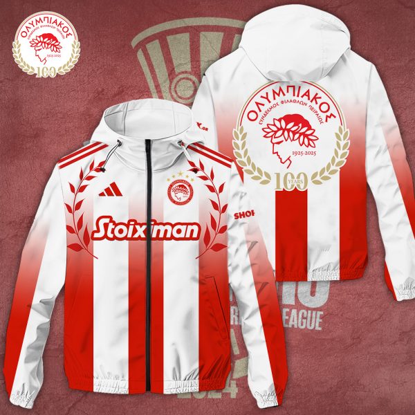 Olympiakos F.C. 3D Windbreaker Jacket - TANTN 8295