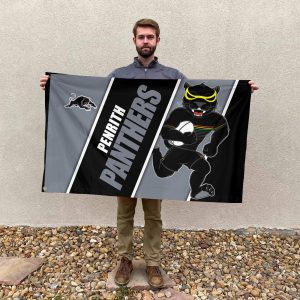 Penrith Panthers 3D House Flag - HOATT 6313