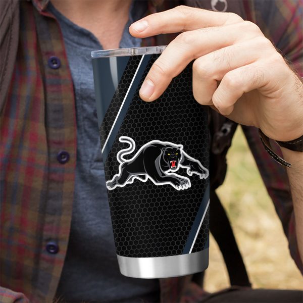 Personalized Penrith Panthers Tumbler Cup - VANDH 3477