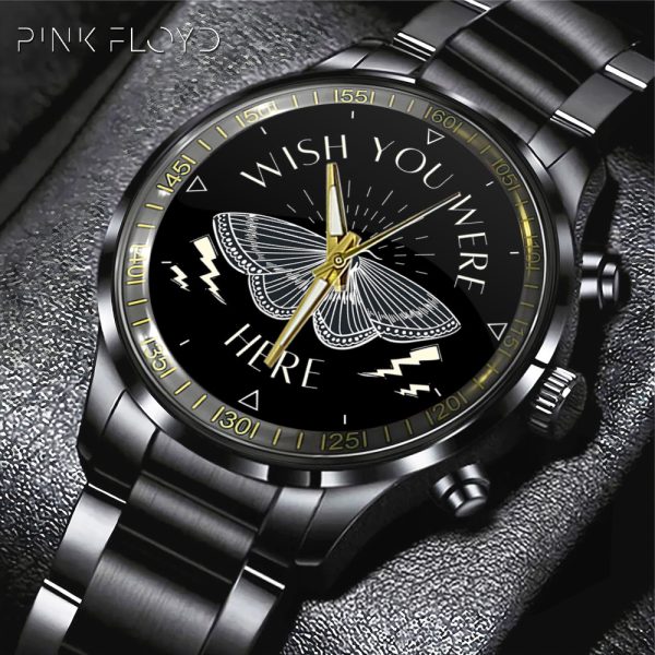 Pink Floyd Black Stainless Steel Watch - GNE 1564