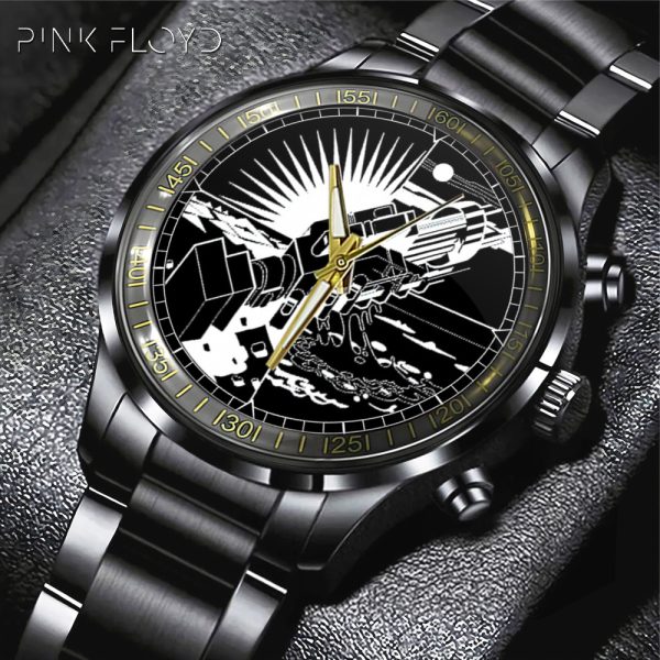 Pink Floyd Black Stainless Steel Watch - GNE 1565