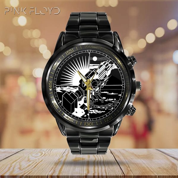 Pink Floyd Black Stainless Steel Watch - GNE 1565