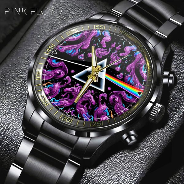 Pink Floyd Black Stainless Steel Watch - GNE 1567