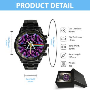 Pink Floyd Black Stainless Steel Watch - GNE 1567