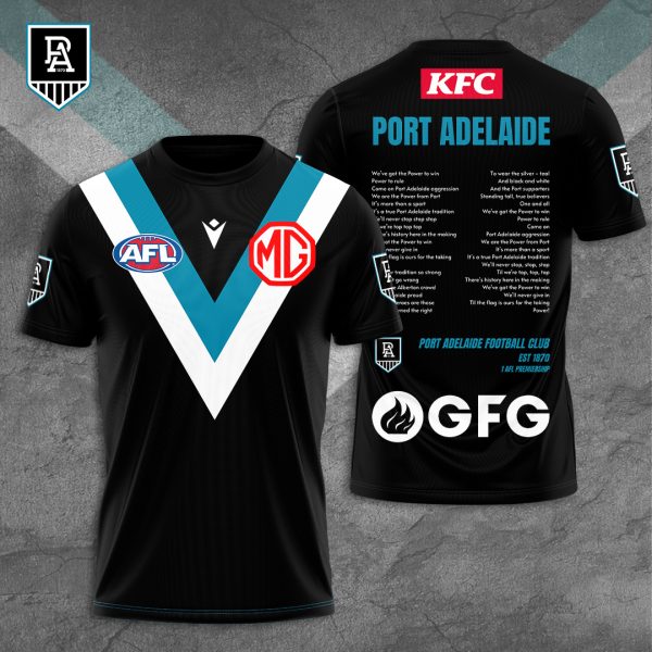 Port Adelaide FC 3D Apparel - TANTN 8334