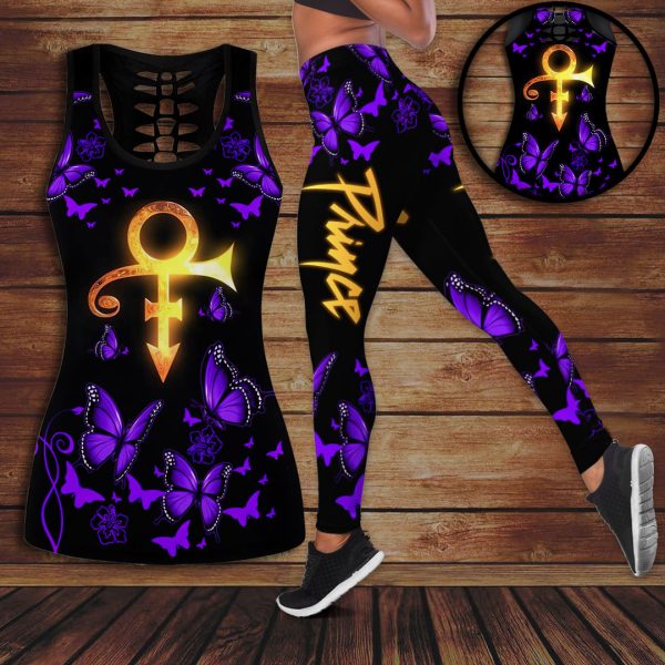 Prince Hollow Tank Top Leggings - VANDH 3537