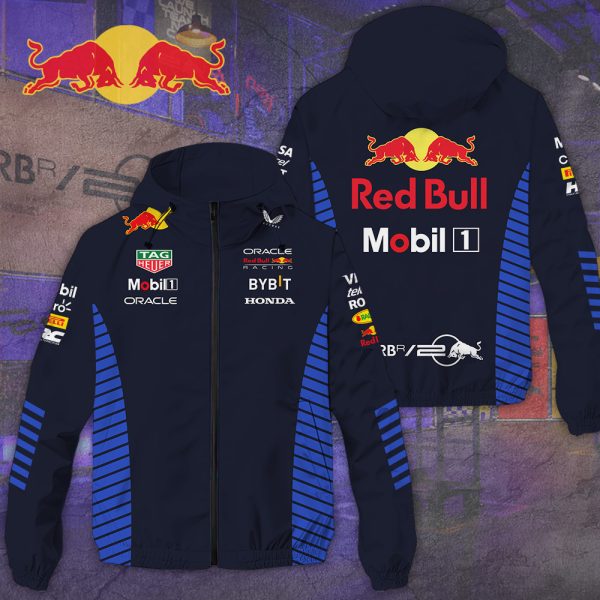 Red Bull Racing F1 3D Windbreaker Jacket - TANTN 8296