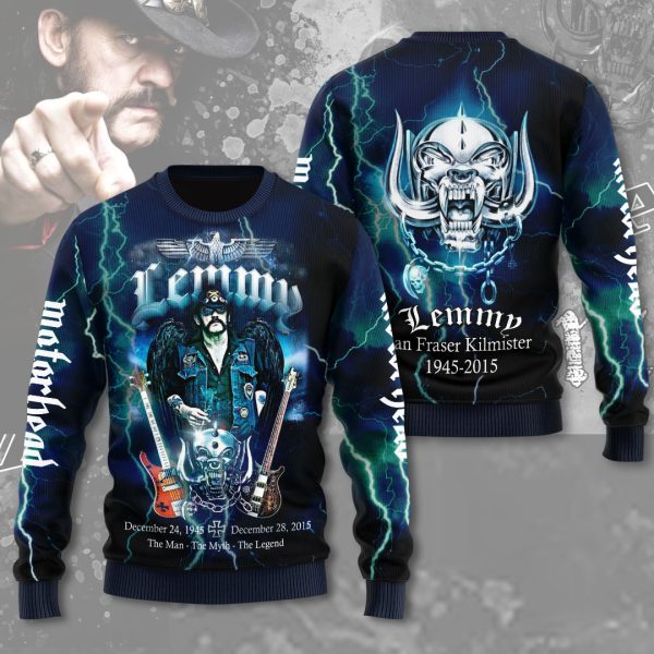 Motörhead Band x Lemmy Kilmister 3D Apparel - MAITM 4321