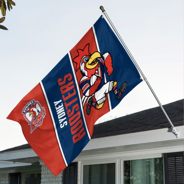 Sydney Roosters 3D House Flag - HOATT 6318