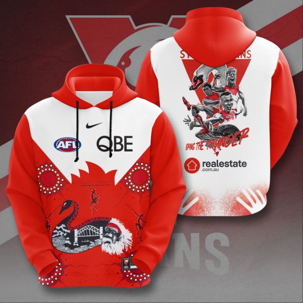 Sydney Swans 3D Apparel - MAITM 8136