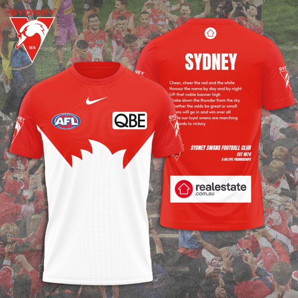 Sydney Swans 3D Apparel – TANTN 8396