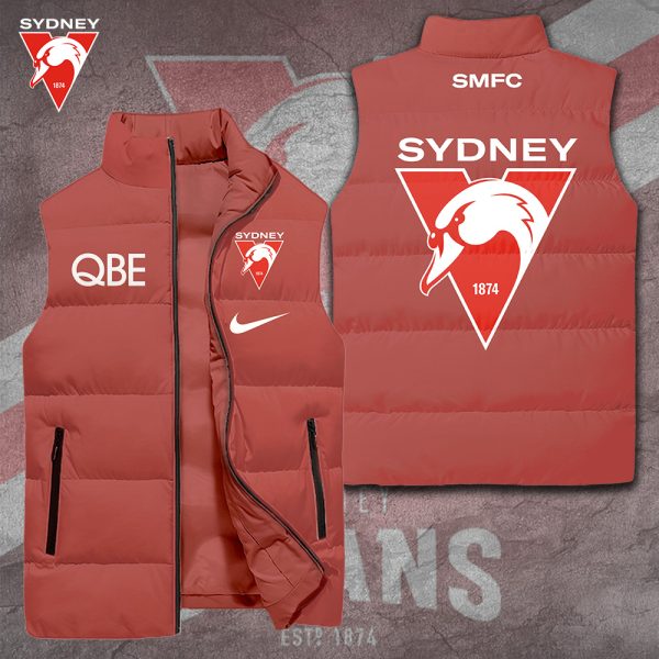 Sydney Swans 3D Down Vest - TANTN 8282