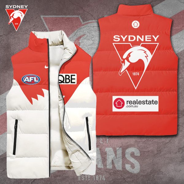 Sydney Swans 3D Down Vest - TANTN 8283