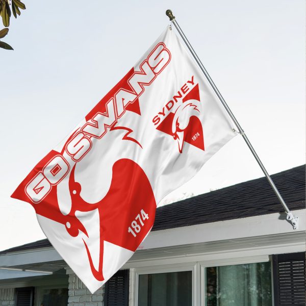 Sydney Swans 3D House Flag - HOATT 6309