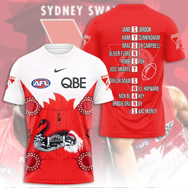 Sydney Swans 3D Apparel - HOATT 6393