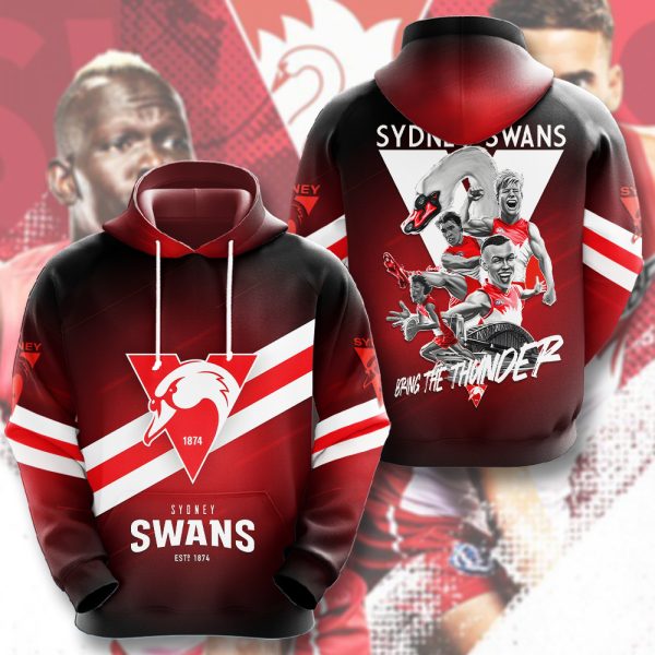 Sydney Swans 3D Apparel - HOATT 6284