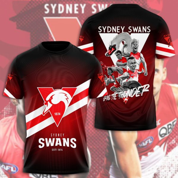 Sydney Swans 3D Apparel - HOATT 6284