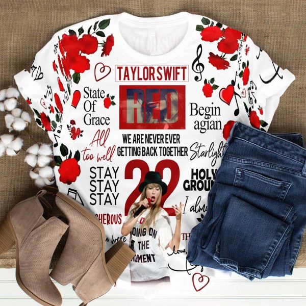 Taylor Swift 3D T-Shirt – HOATT 6077