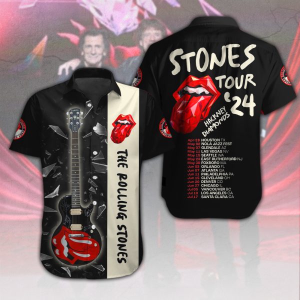 The Rolling Stones Short Sleeve Dress Shirt - HUNGVV 2754.1