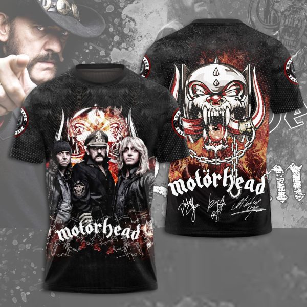 Motörhead Band x Lemmy Kilmister 3D Apparel - MAITM 4298