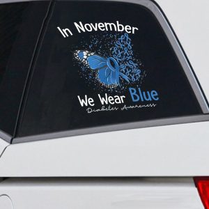 Diabetes Awareness 3D Decal – HOATT 6670