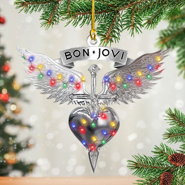 Bon Jovi Custom Shape 2-sided Acrylic Ornament – MAITM 8429