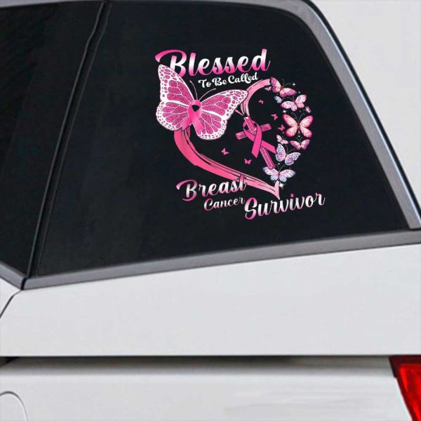 Breast Cancer Awareness 3D Decal – HOATT 6659