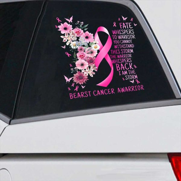 Breast Cancer Awareness 3D Decal – HOATT 6820