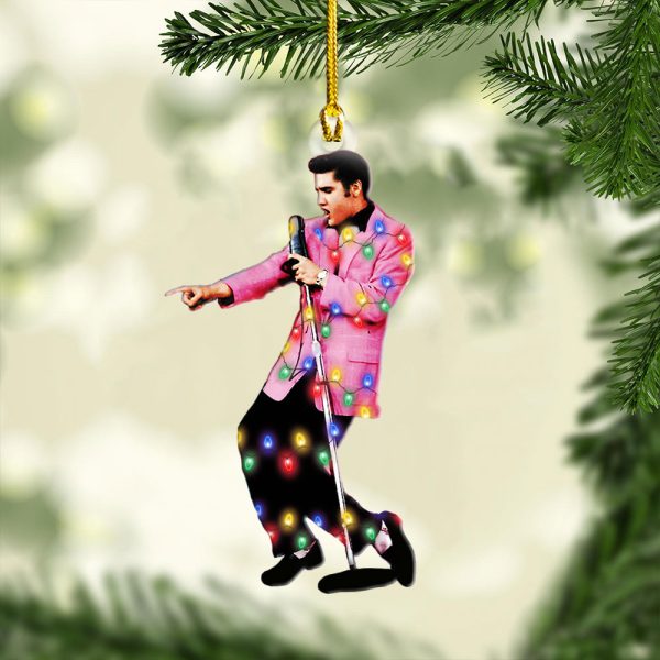 Elvis Presley Custom Shape 2-sided Acrylic Ornament – HOATT 6684