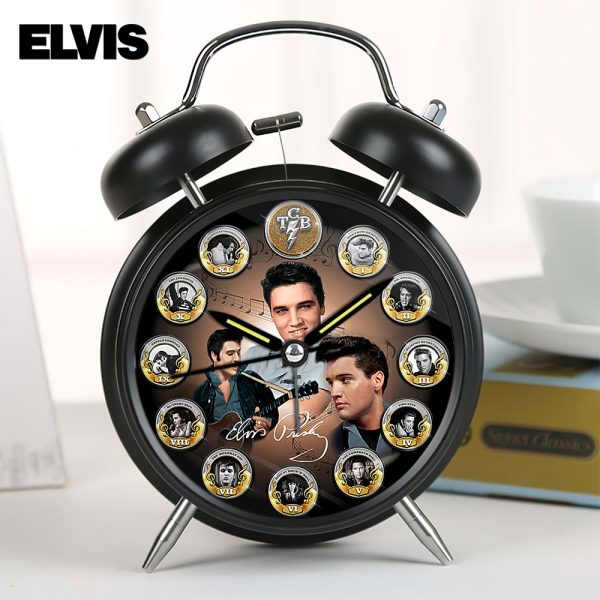 Elvis Presley Custom Alarm Clock - MAITM 8303