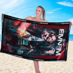 Eminem Rectangle Beach Towel - MAITM 8331