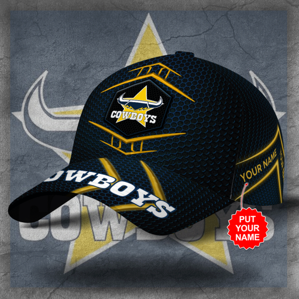 Personalized North Queensland Cowboys Classic Cap - MAITM 8313