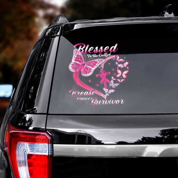 Breast Cancer Awareness 3D Decal – HOATT 6659