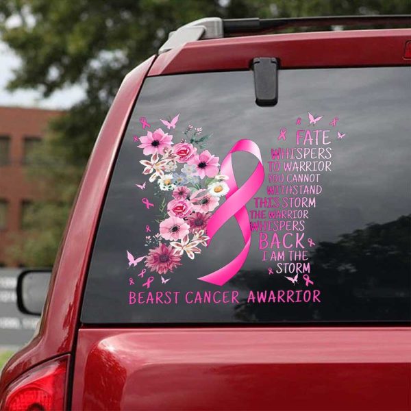 Breast Cancer Awareness 3D Decal – HOATT 6820