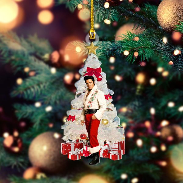 Elvis Presley Custom Shape 2-sided Acrylic Ornament – HOATT 6641