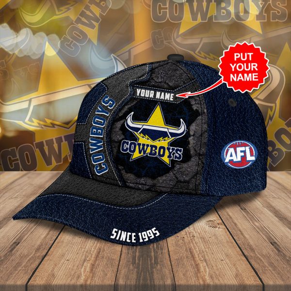 Personalized North Queensland Cowboys Classic Cap - MAITM 8263