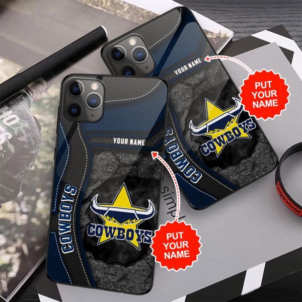 Personalized North Queensland Cowboys Phone Case - MAITM 8310