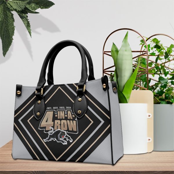 Penrith Panthers Leather HandBag - MAITM 8602