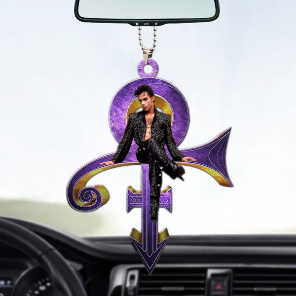 Prince Custom Shape 2-sided Acrylic Car Ornament - HOATT 6887