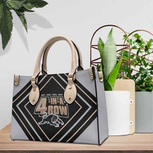 Penrith Panthers Leather HandBag - MAITM 8602