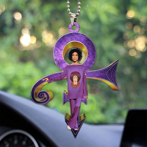 Prince Custom Shape 2-sided Acrylic Car Ornament - HOATT 6886